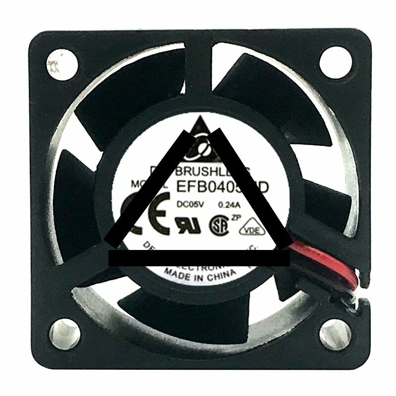 Delta EFB0405MD DC 5V 0.24A 2 Wires / 3 Wires Axial Cooling Fan