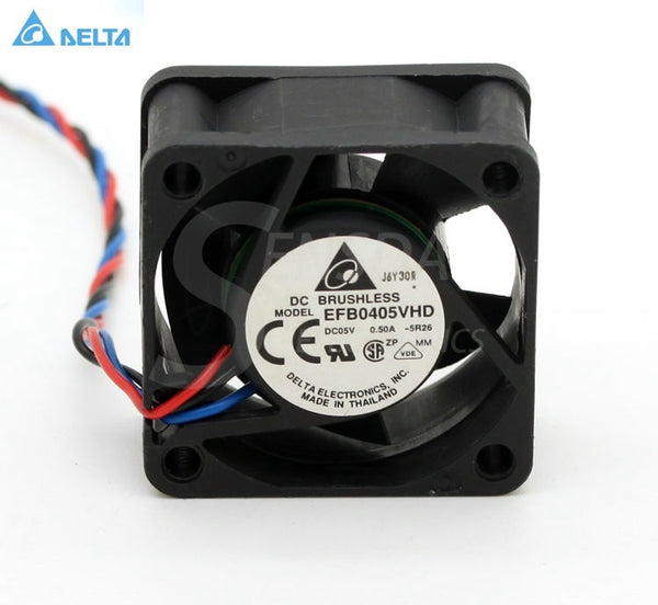 Delta EFB0405VHD 4020 40mm 4cm DC 5V 0.50A server inverter blower axial cooling fans