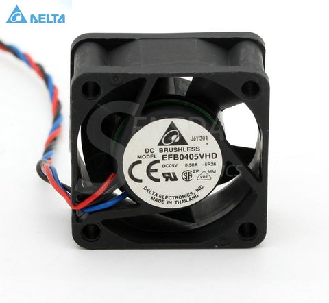 Delta EFB0405VHD 4020 40mm 4cm DC 5V 0.50A server inverter blower axial cooling fans
