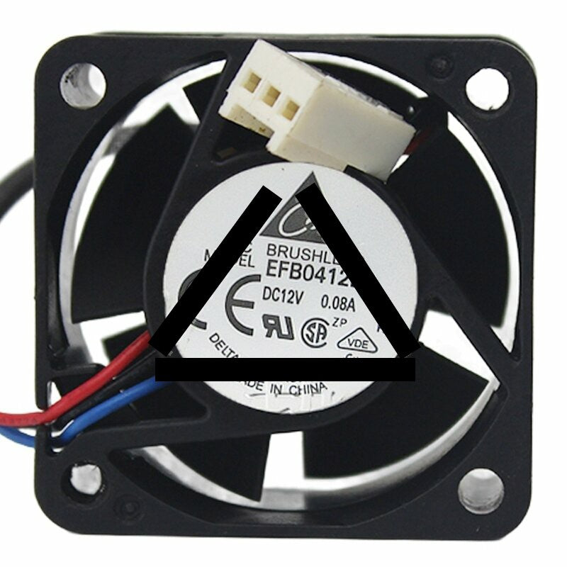 Delta EFB0412LD DC 12V 0.08A 4020 Brushless Axial Cooling Fan