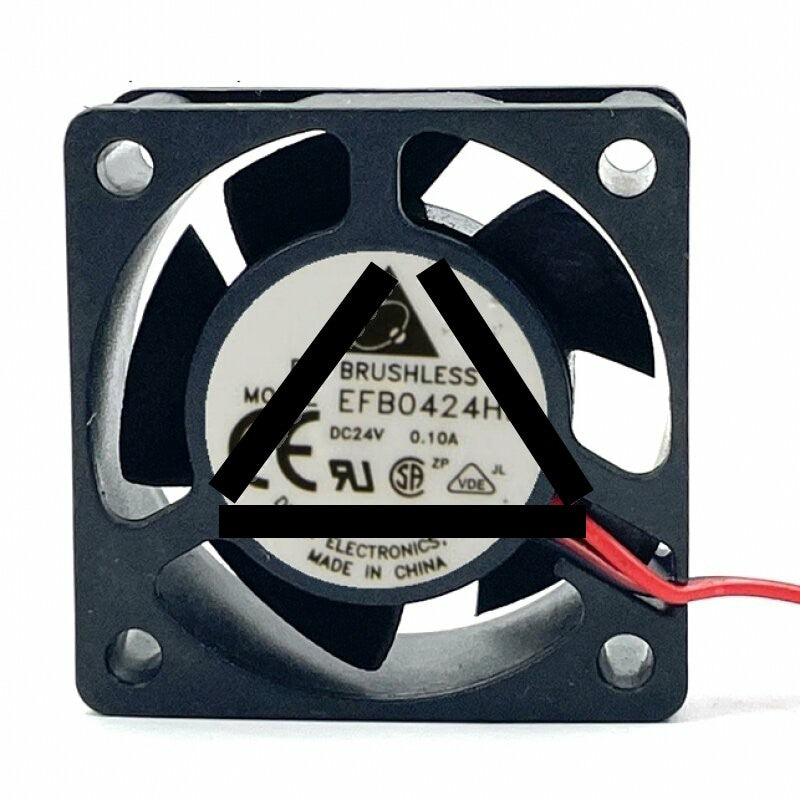 Delta EFB0424HD DC 24V 0.1A 2 Wires / 3 Wires Axial Cooling Fan