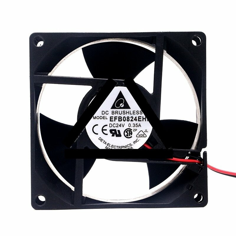 Delta EFB0824EHF DC 24V 0.35A 2 Wires / 3 Wires Axial Cooling Fan