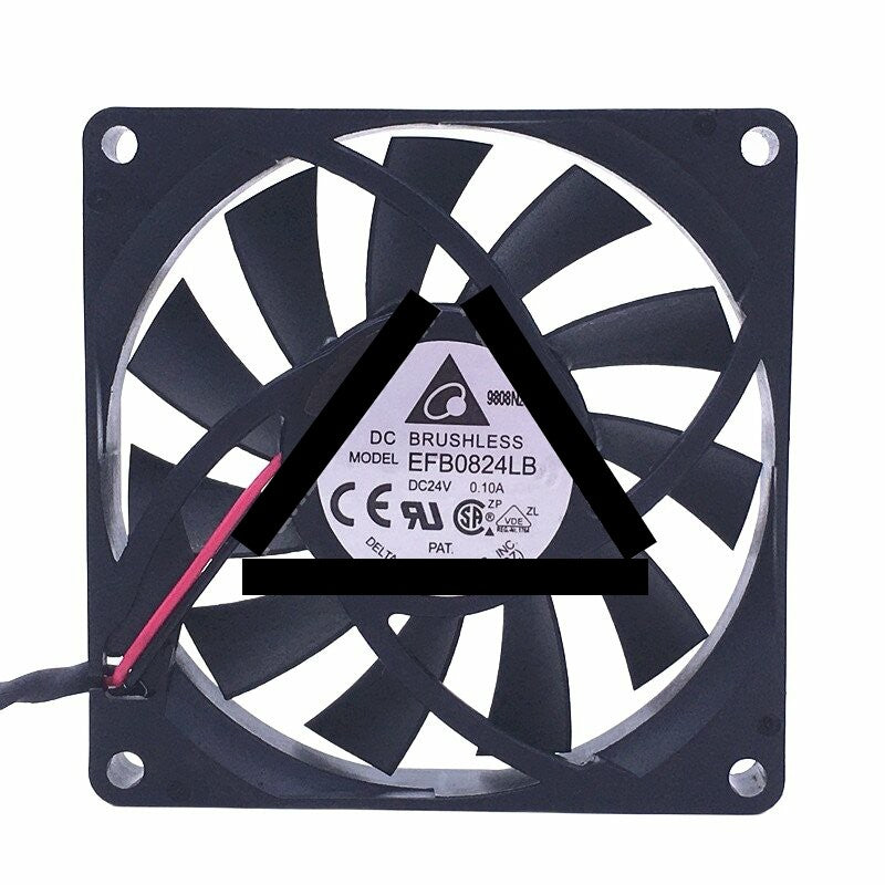 Delta EFB0824LB DC 24V 0.10A 8015 Axial Brushless Cooling Fan