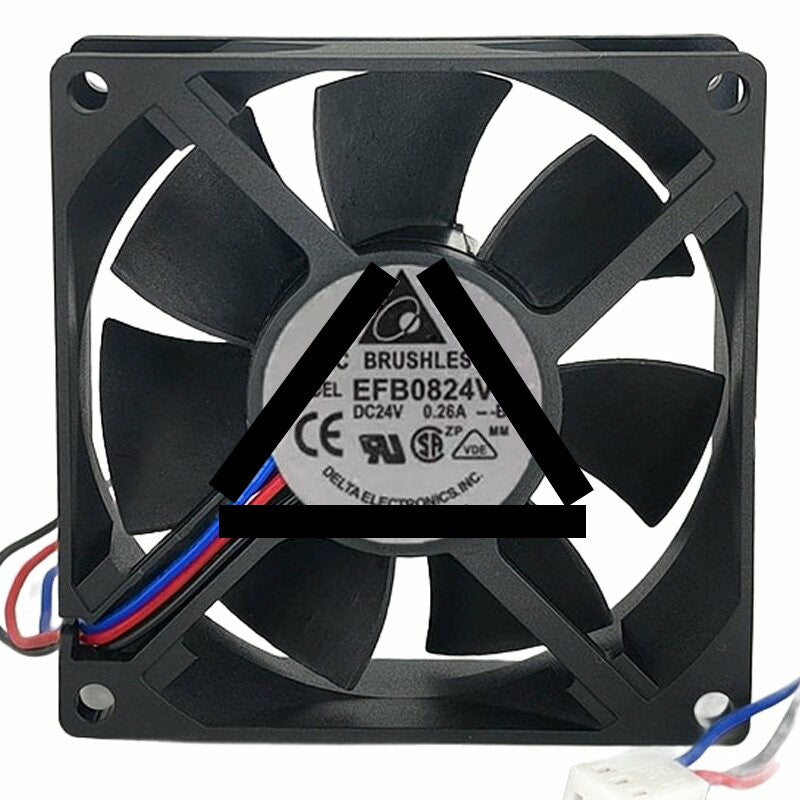 Delta EFB0824VH DC 24V 0.26A 8025 Axial Cooling Fan