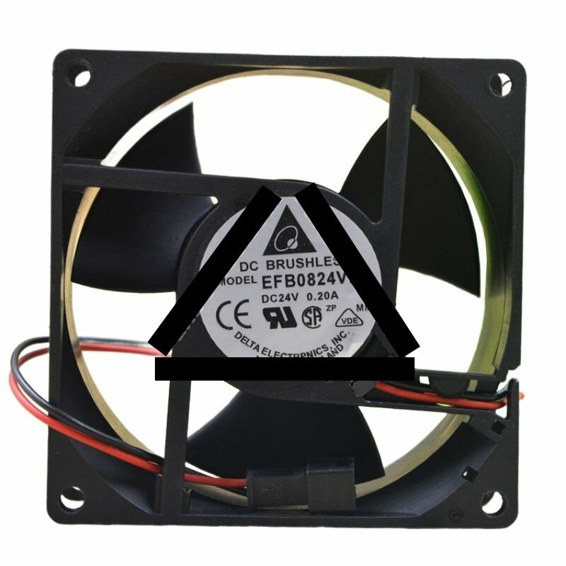 Delta EFB0824VHF DC 24V 0.20A 2 Wires / 3 Wires Axial Cooling Fan