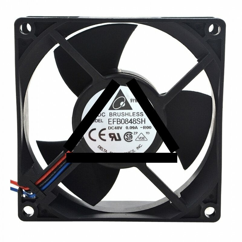 Delta EFB0848SH DC 48V 0.09A 2 Wires / 3 Wires Axial Cooling Fan