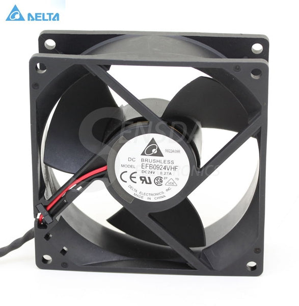 Delta EFB0924VHF 90mm 9cm DC 24V 0.27A server inverter axial cooler computer case industrial cooling fans