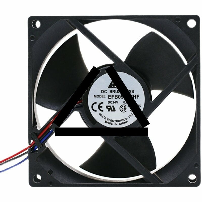 Delta EFB0924VHF DC 24V 0.27A 9032 Axial Brushless Cooling Fan