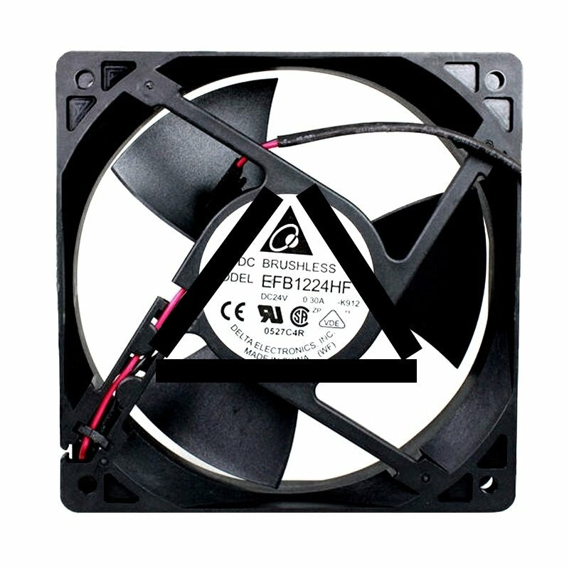 Delta EFB1224HF DC 24V 0.30A 2 Wires / 3 Wires Axial Cooling Fan