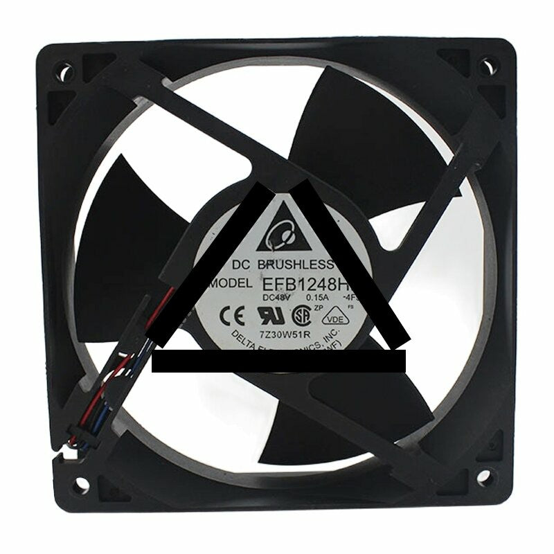 Delta EFB1248HF DC 48V 0.15A 12032 Axial Brushless Cooling Fan