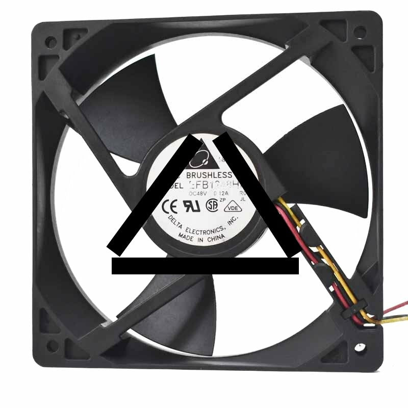 Delta EFB1248HH DC 48V 0.12A 12025 Axial Brushless Cooling Fan