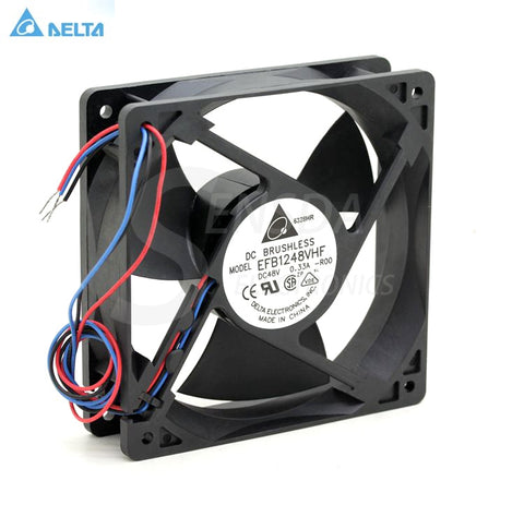 Delta EFB1248VHF DC 48V 0.33A 12032 3 lines -ROO -R00 12cm 120mm server inverter axial cooling fans blower