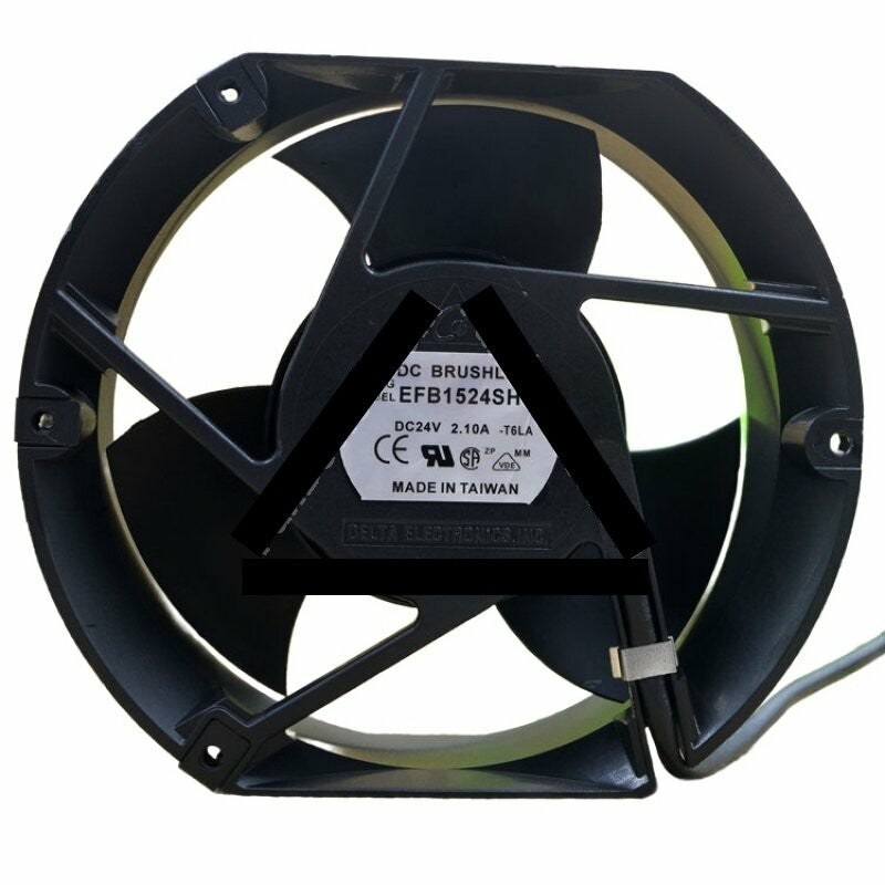 Delta EFB1524SHG DC 24V 2.10A 2 Wires / 3 Wires / 4 Wires Axial Cooling Fan