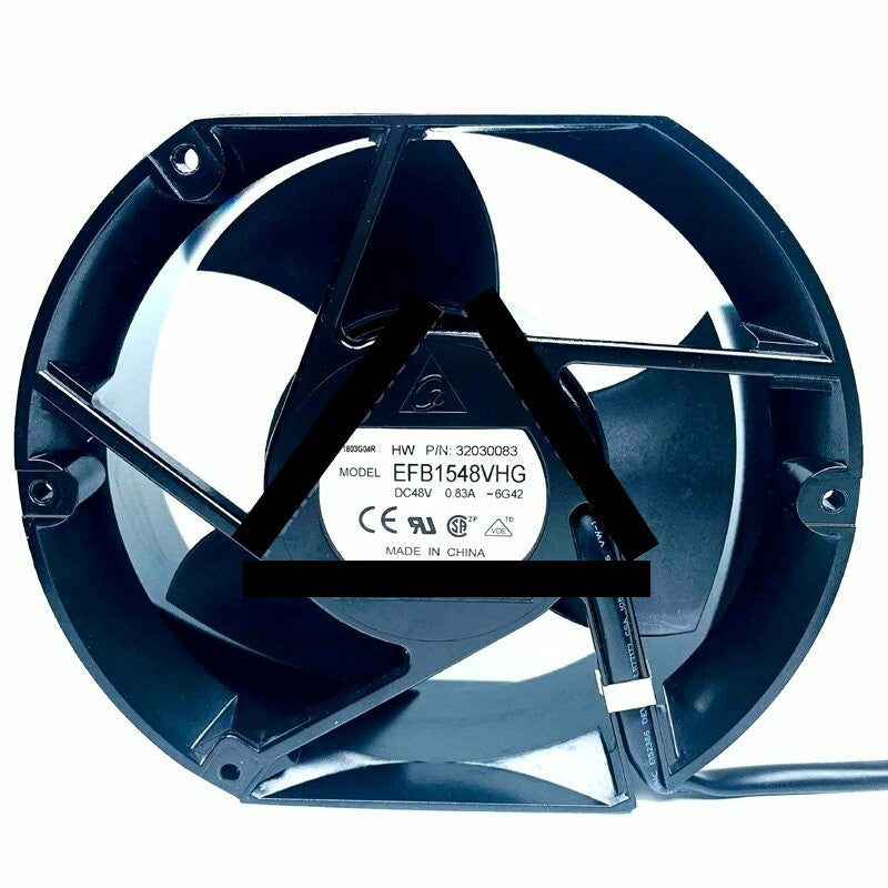 Delta EFB1548VHG DC 48V 0.83A 2 Wires / 4 Wires Axial Cooling Fan