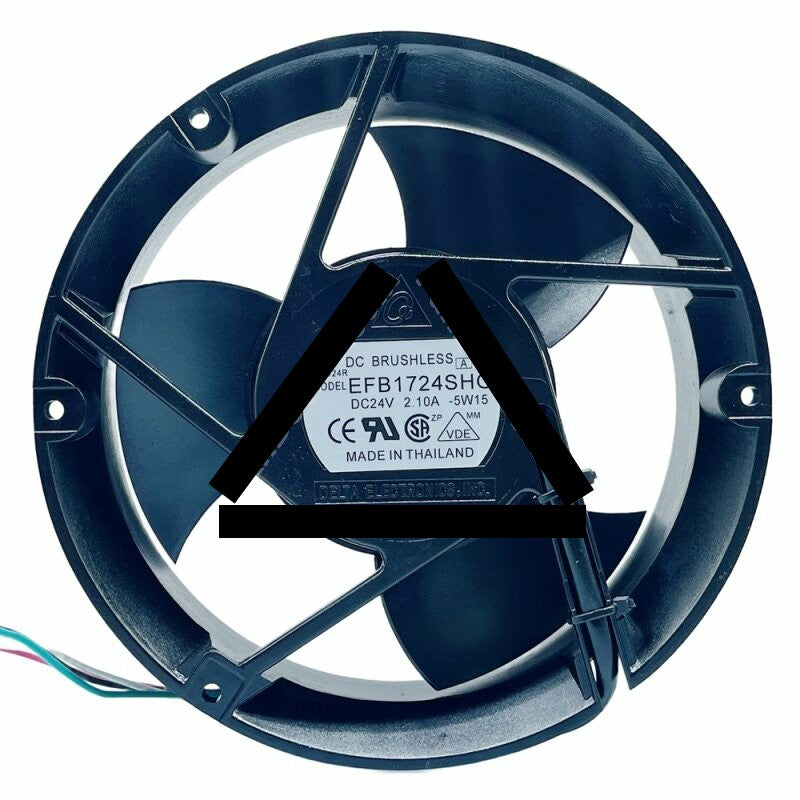 Delta EFB1724SHG DC 24V 2.10A 4 Wires Brushless PWM Axial Cooling Fan