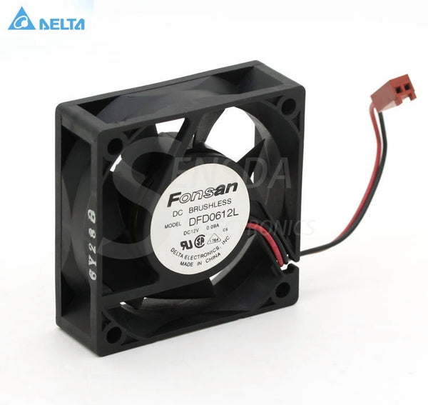 Delta Electronics DFD0612L 6cm 60mm 60 DC 12V 0.09A Server axial industrial cooling fans