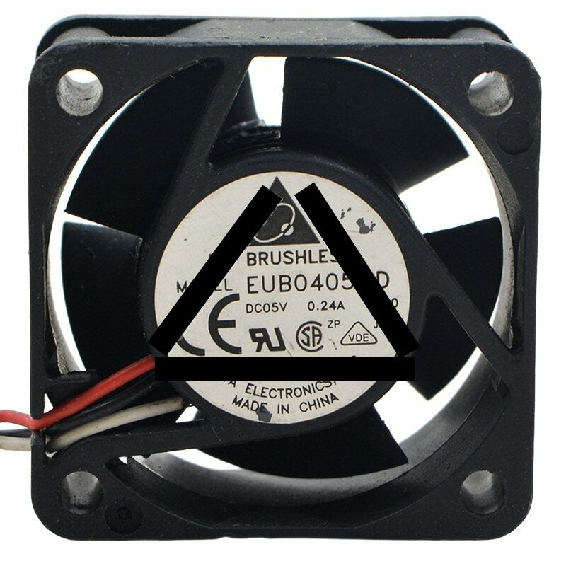 Delta EUB0405MD DC 5V 0.24A 4020 Axial Brushless Cooling Fan