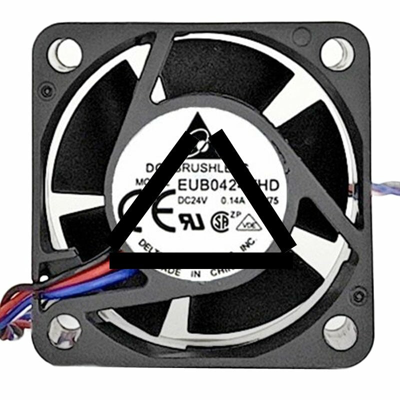 Delta EUB0424VHD DC 24V 0.14A 4020 Axial Cooling Fan