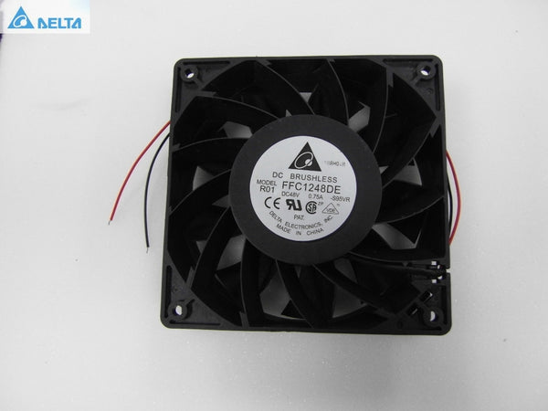 Delta fan blower FFC1248DE 1238 48V large air volume axial fan