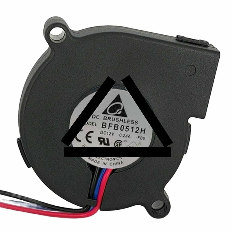Delta FB0512H DC 12V 0.24A 5015 Blower Cooling Fan