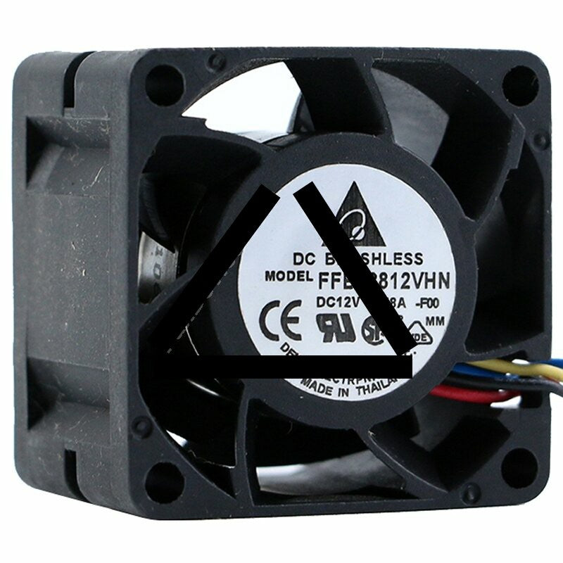 Delta FFB03812VHN 12V 0.78A 2 / 3 Wires Axial Cooling Fan