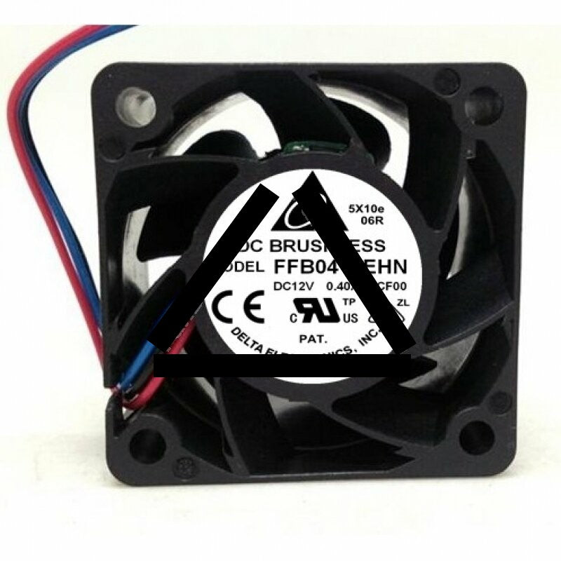 Delta FFB0412EHN DC 12V 0.40A 2 Wires / 3 Wires Axial Cooling Fan
