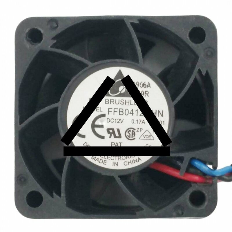 Delta FFB0412HHN DC 12V 0.17A 4028 Brushless Axial Cooling Fan
