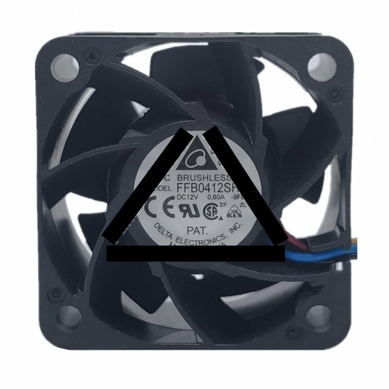 Delta FFB0412SHN DC 12V 0.60A 2 Wires / 3 Wires / 4 Wires Axial Cooling Fan
