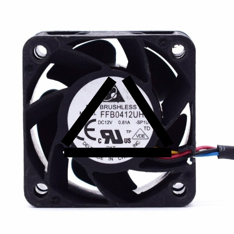 Delta FFB0412UHN DC 12V 0.81A 2 Wires / 3 Wires / 4 Wires Axial Cooling Fan