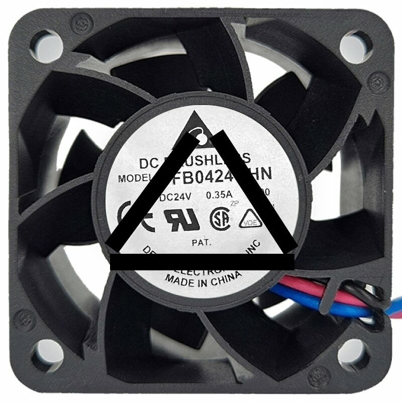 Delta FFB0424GHN 24V 0.35A 2 / 3 Wires Axial Cooling Fan
