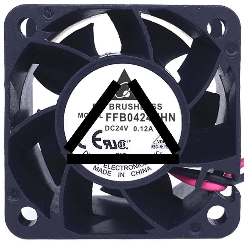 Delta FFB0424HHN 24V 0.12A 2 / 3 Wires Axial Cooling Fan