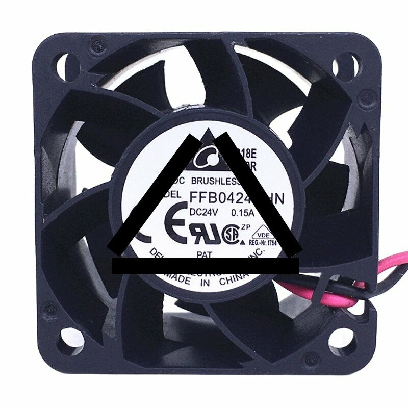 Delta FFB0424VHN DC 24V 0.15A 4028 Axial Brushless Cooling Fan