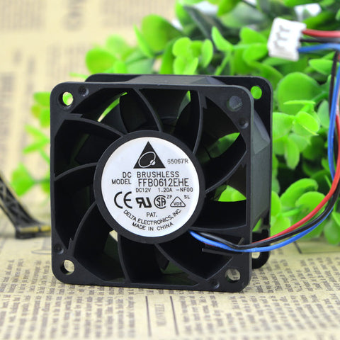 Delta FFB0612EHE 12v 1.2A double ball bearing cooling fan