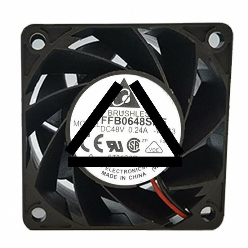 Delta FFB0648SHE DC 48V 0.24A 2 Wires / 3 Wires Axial Cooling Fan