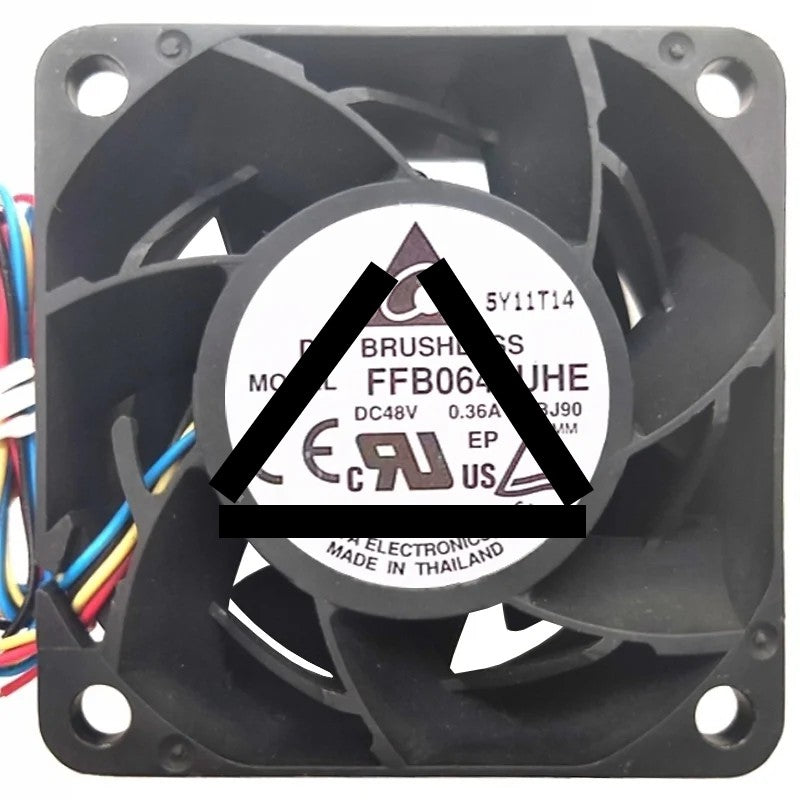 Delta FFB0648UHE 48V 0.36A 2 / 3 / 4 Wires Cooling Fan