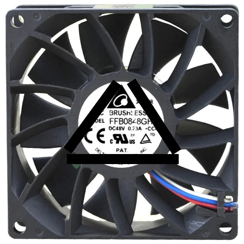 Delta FFB0848GH 48V 0.73A 4 Wires DC Brushless PWM Axial Cooling Fan
