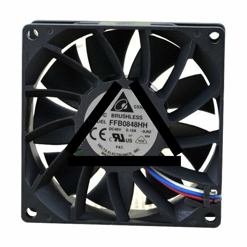 Delta FFB0848HH DC 48V 0.10A 3 Wires Axial Cooling Fan