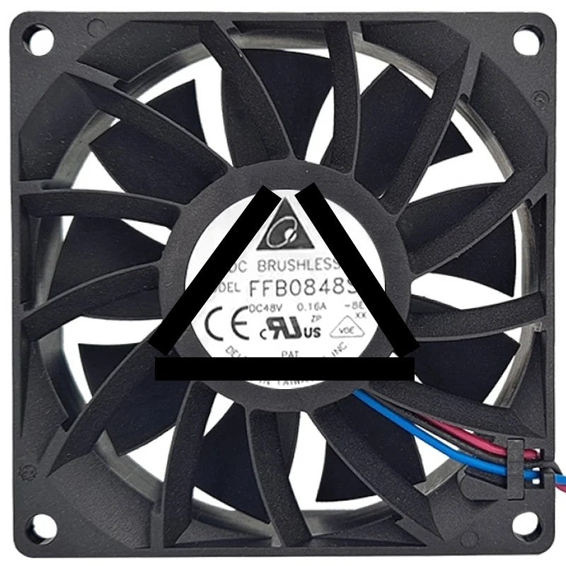 Delta FFB0848SH 48V 0.16A DC Brushless 3 Wires Axial Cooling Fan
