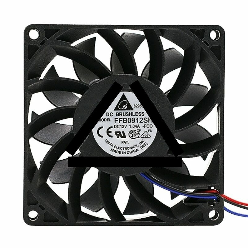 Delta FFB0912SH DC 12V 1.04A 2 Wires / 3 Wires / 4 Wires Axial Cooling Fan