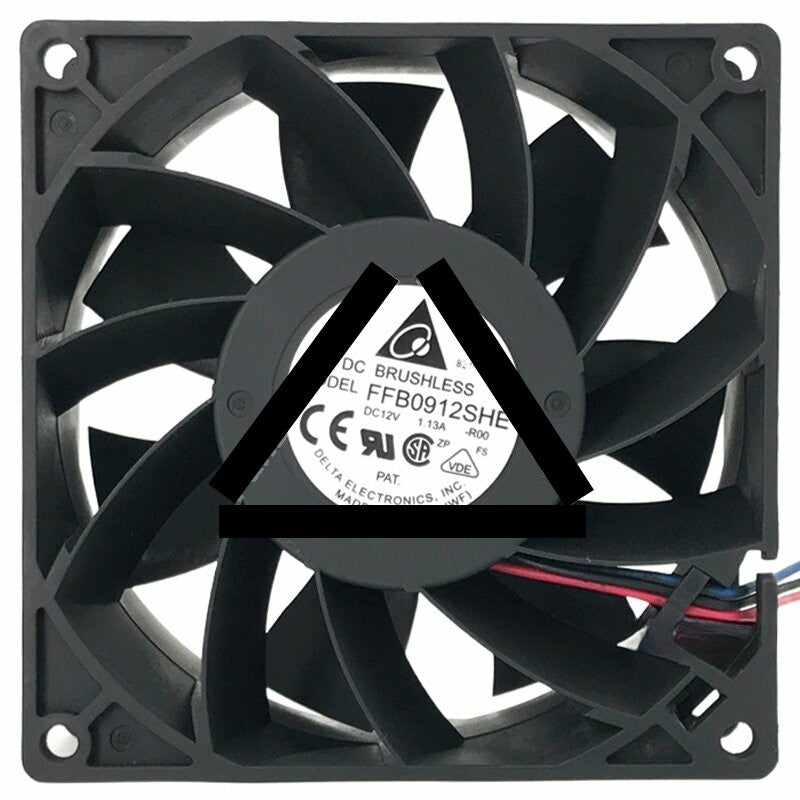 Delta FFB0912SHE 12V 1.13A 2 / 3 Wires Axial Fan
