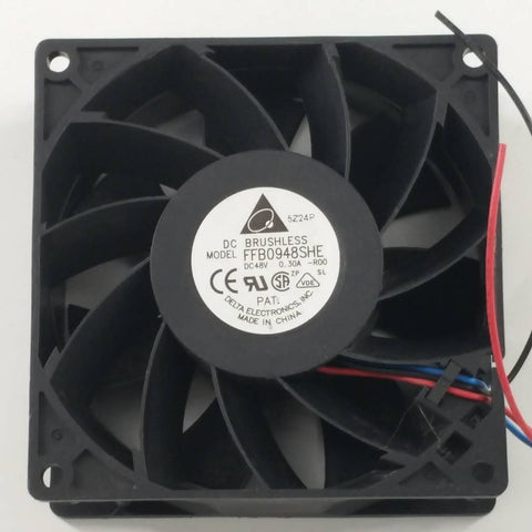 Delta FFB0948SHE 48V 0.30A 3-line axial flow cooling fan