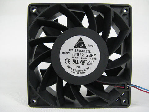 Delta FFB1212SHE 12cm 120*120*38MM DC 12V 2.25A Cooling Computer Case Server Fan