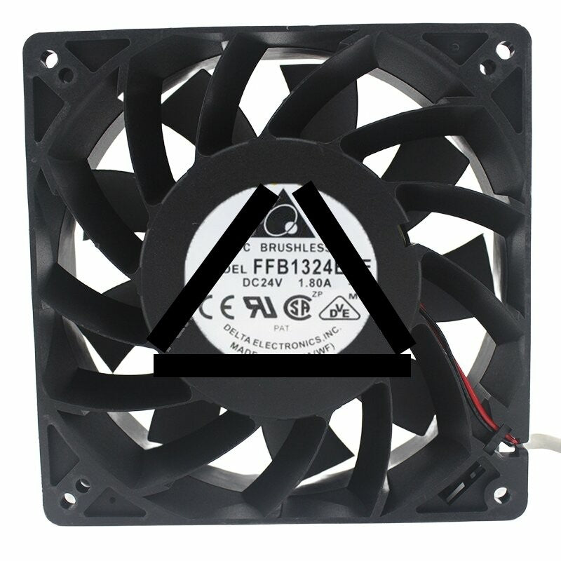 Delta FFB1324EHE DC 24V 1.80A 12738 Axial Brushless Cooling Fan