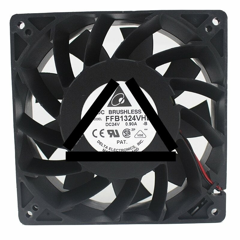 Delta FFB1324VHE DC 24V 0.9A 2 Wires Axial Cooling Fan
