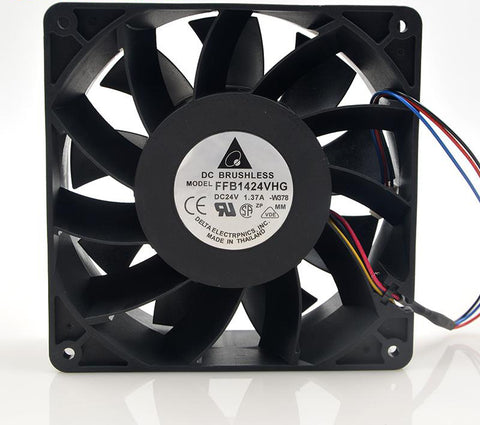 DELTA FFB1424VHG 14050 140x140x50mm 14CM DC 24V 1.37A 3 lines Computer Case Industrial Cooling Fan