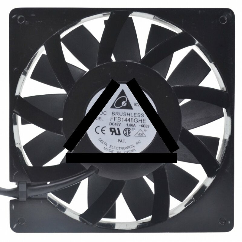 Delta FFB1448GHE DC 48V 1.80A 3 Wires Brushless Axial Cooling Fan