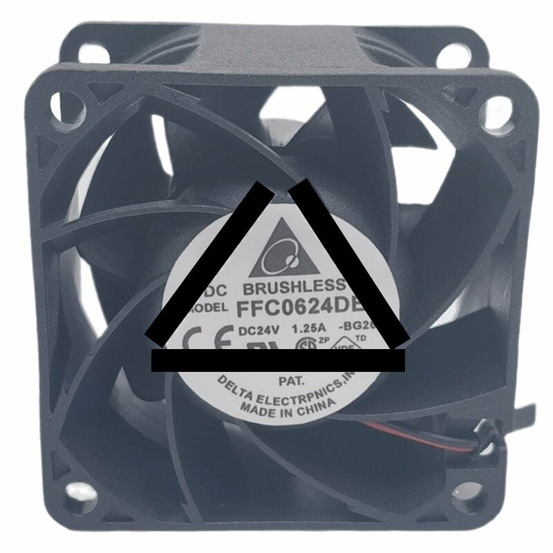 Delta FFC0624DE DC 24V 1.25A 6038 Brushless Axial Cooling Fan