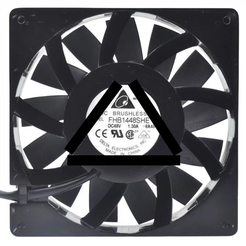 Delta FHB1448SHE 48V 1.30A 4 Wires DC Brushless PWM Axial Cooling Fan