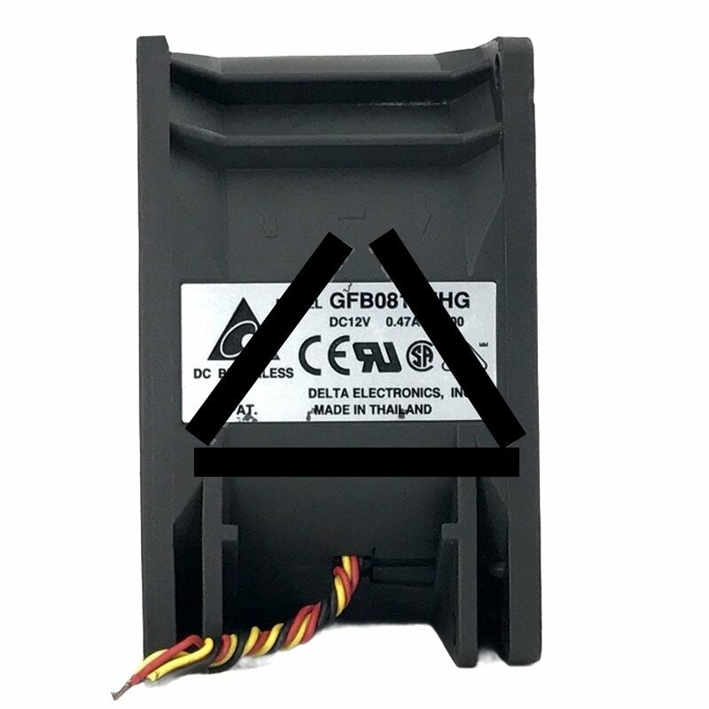 Delta GFB0812HHG DC 12V 0.47A 8050 Axial Cooling Fan