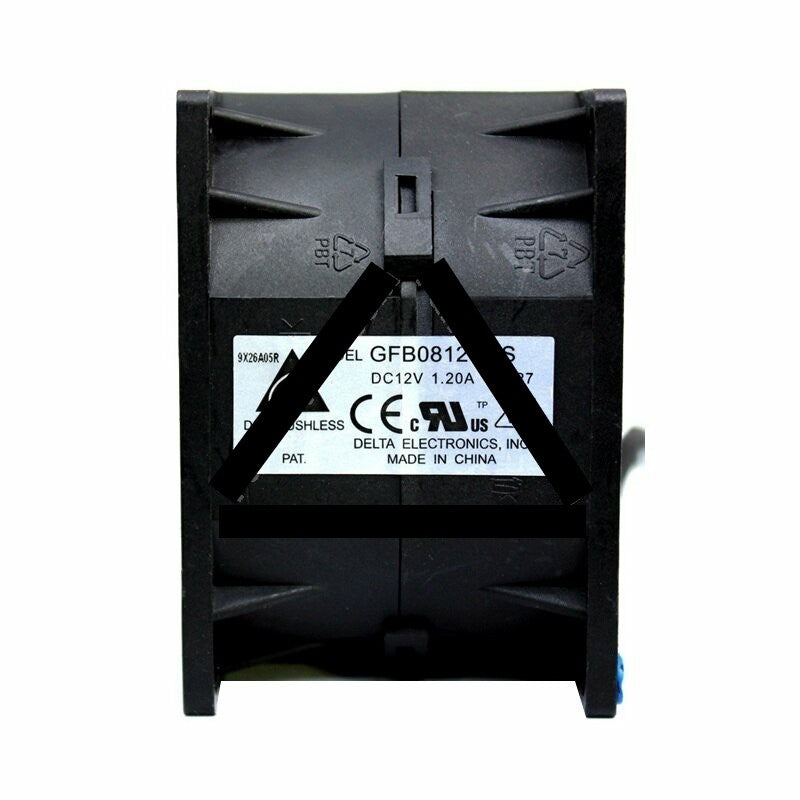 Delta GFB0812SHS DC 12V 1.20A 8 Wires Axial Cooling Fan